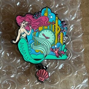 Loungefly Ariel Princess Clocks Little Mermaid Pin